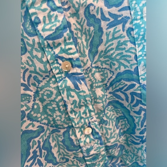 Lilly Pulitzer Women's Coralynn Button-Down - Picture 6 of 16